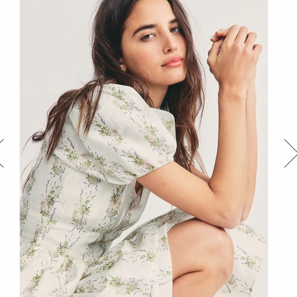 LoveShackFancy Silk Angie Dress Limited Exclusive - Picture 3 of 7